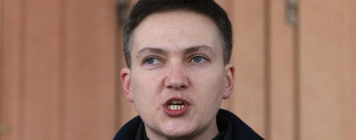 Була героїнею, а стала зрадницею: Савченко внесли в базу сайту «Миротворець» Була героїнею, а стала зрадницею: Савченко внесли в базу сайту «Миротворець»