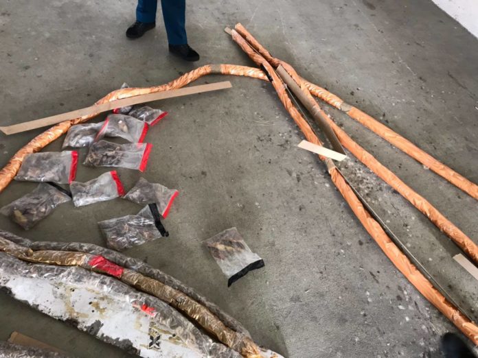 Мешканець Львівщини намагався провести через кордон 100 кілограмів бурштину (фото) Мешканець Львівщини намагався провести через кордон 100 кілограмів бурштину (фото)
