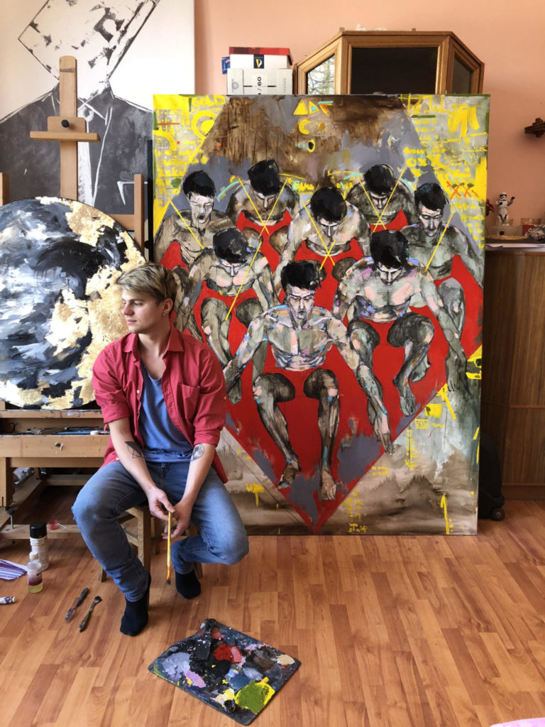 «Я не малюю як львівський художник». Лесь Панчишин провів дві виставки у США (інтерв’ю)