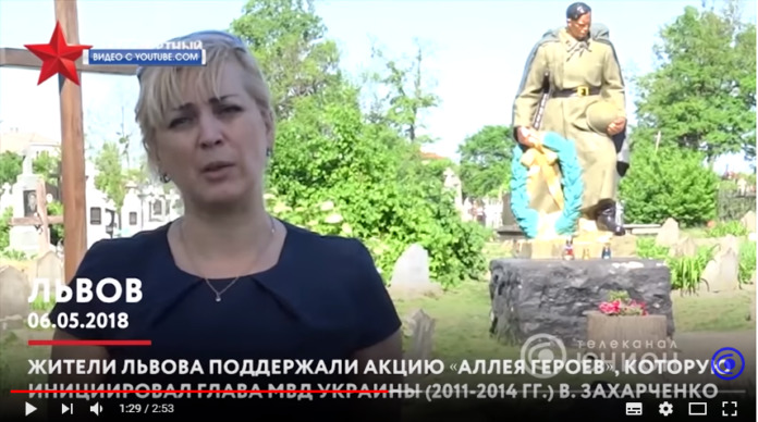 Сюжет для сепаратистського телеканалу знімали у Жовкві, на могилах НКВСівців Сюжет для сепаратистського телеканалу знімали у Жовкві, на могилах НКВСівців