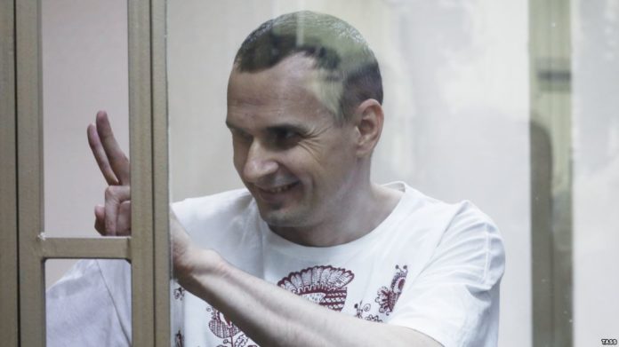 Олег Сенцов оголосив безстрокове голодування Олег Сенцов оголосив безстрокове голодування