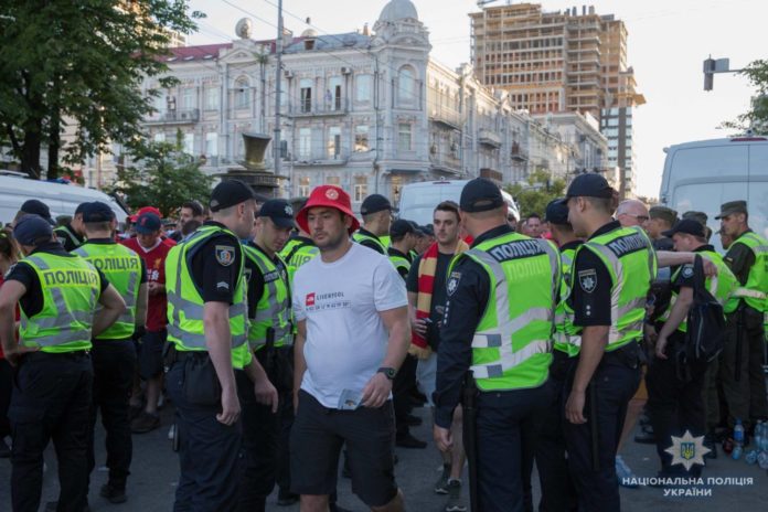 Нацполіція забезпечила публічну безпеку під час проведення Ліги Чемпіонів – Сергій Князєв Нацполіція забезпечила публічну безпеку під час проведення Ліги Чемпіонів – Сергій Князєв