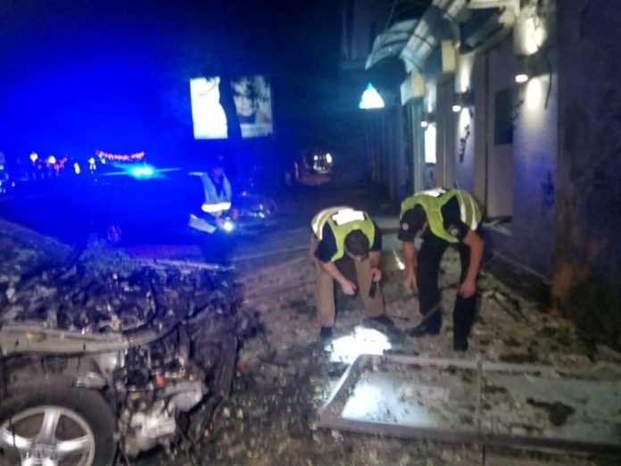 В Одесі вибухнув автомобіль: одна людина постраждала В Одесі вибухнув автомобіль: одна людина постраждала