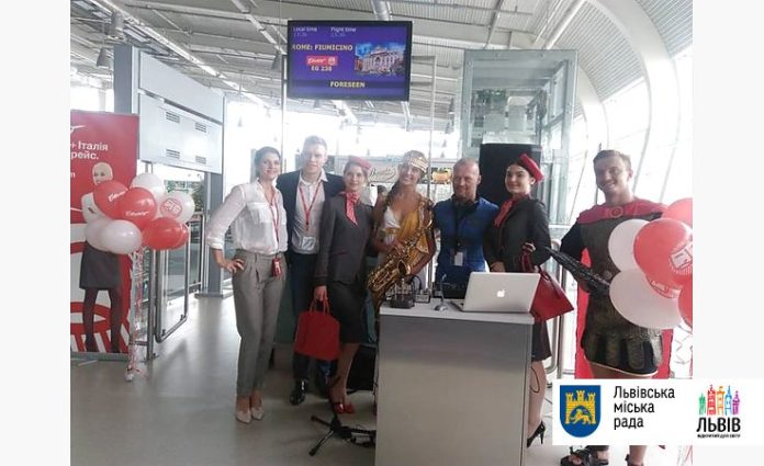 Вчора відбулися перші рейси на двох нових напрямках авіакомпанії Еrnest у Рим та Мілан Вчора відбулися перші рейси на двох нових напрямках авіакомпанії Еrnest у Рим та Мілан