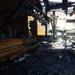 У Бориславі горіло приміщення з розпилювання деревини - 6