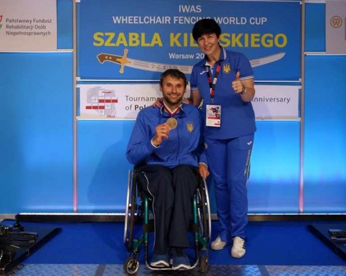 Спортсмен з Буська виборов «бронзу» на Етапі Кубка світу з фехтування на візках Спортсмен з Буська виборов «бронзу» на Етапі Кубка світу з фехтування на візках