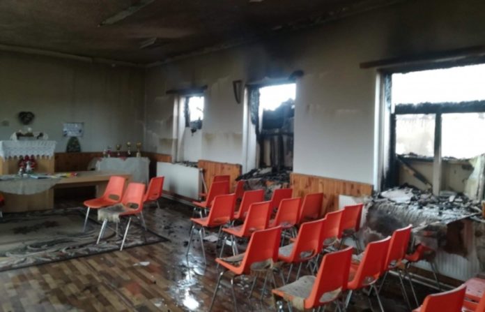 Поблизу Ужгорода згорів ромський дитсадок Поблизу Ужгорода згорів ромський дитсадок