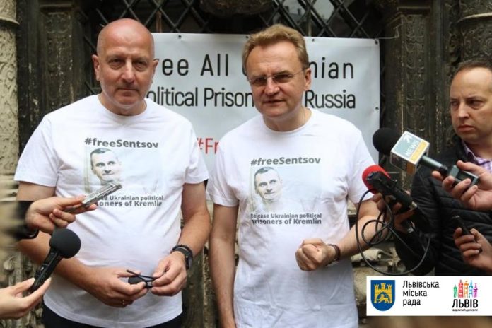 Мери Львова і Вроцлава спільно висловили підтримку українським політв’язням Росії Мери Львова і Вроцлава спільно висловили підтримку українським політв’язням Росії