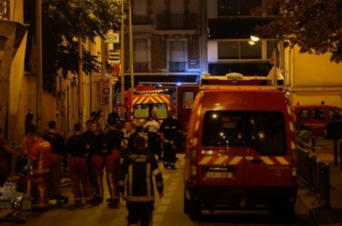 У Парижі палала багатоповерхівка, понад 20 постраждалих У Парижі палала багатоповерхівка, понад 20 постраждалих