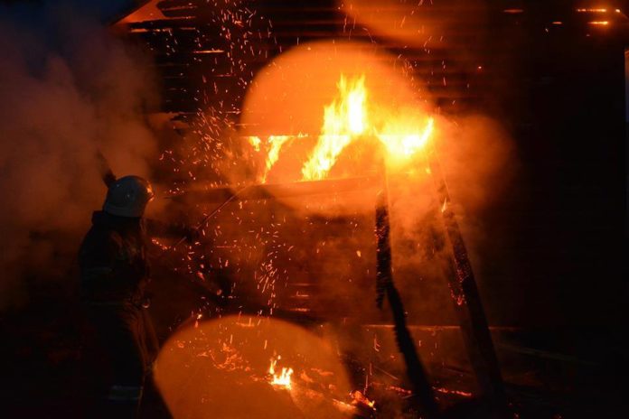 У Мостиськах горів будинок У Мостиськах горів будинок