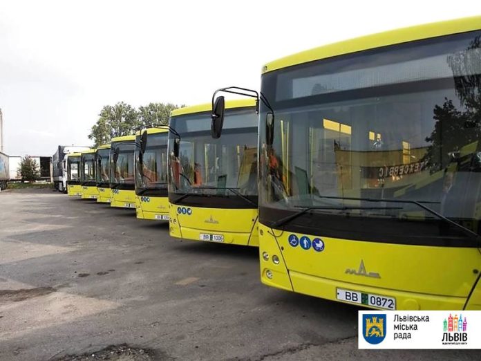 Львів отримав перші 10 білоруських автобусів (фото) Львів отримав перші 10 білоруських автобусів (фото)