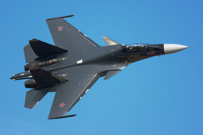 Британія підняла винищувачі на перехоплення російських Су-30 над Чорним морем Британія підняла винищувачі на перехоплення російських Су-30 над Чорним морем