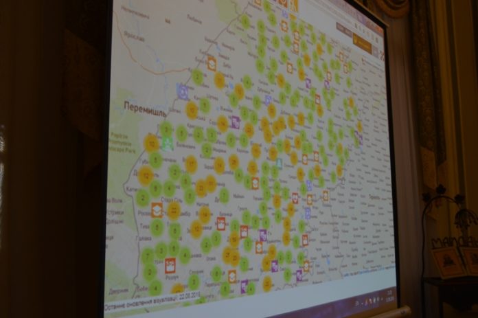 На Львівщині презентували інтерактивну карту будівельних робіт На Львівщині презентували інтерактивну карту будівельних робіт