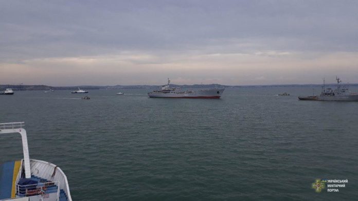 Кораблі ВМС України пройшли Керченську протоку Кораблі ВМС України пройшли Керченську протоку