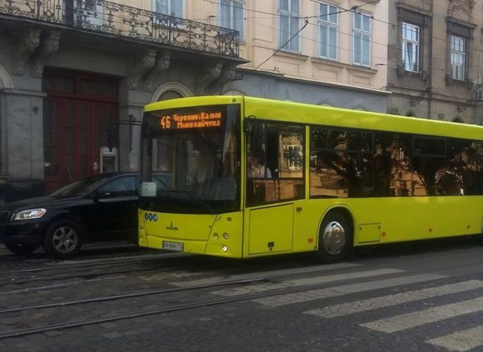 10 нових автобусів МАЗ курсують на 4 маршрутах Львова 10 нових автобусів МАЗ курсують на 4 маршрутах Львова