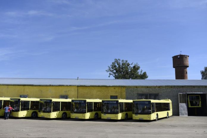До кінця цього тижня Львів може отримати ще 9 нових автобусів МАЗ До кінця цього тижня Львів може отримати ще 9 нових автобусів МАЗ