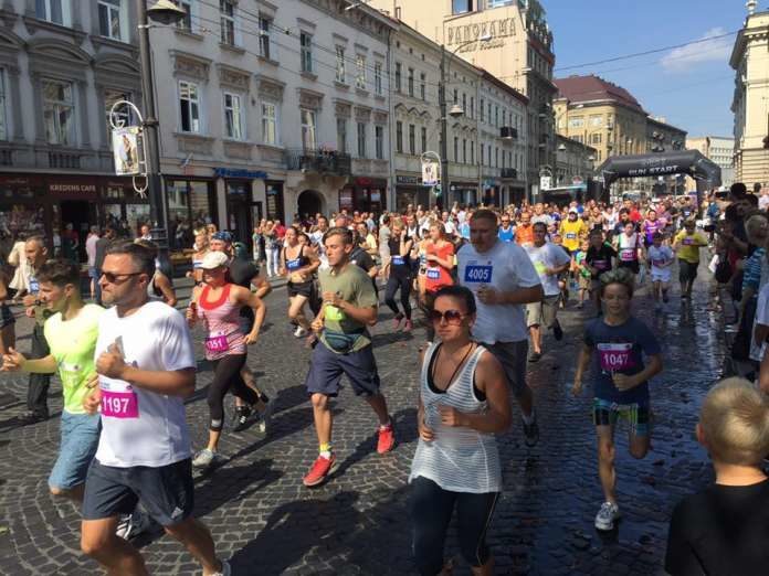 Які вулиці у Львові перекрили через марафон Які вулиці у Львові перекрили через марафон