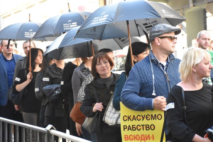 Львів долучився до Всесвітньої акції «Хода за свободу» Львів долучився до Всесвітньої акції «Хода за свободу»