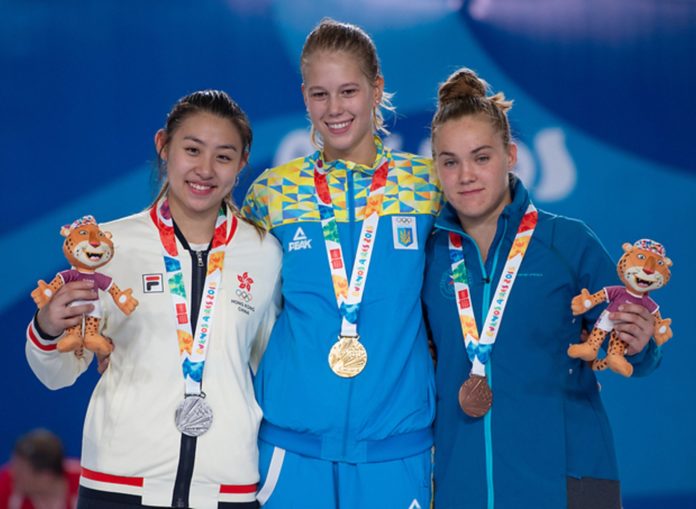 Українська спажистка Чорній здобула золото на Юнацьких Олімпійських іграх Українська спажистка Чорній здобула золото на Юнацьких Олімпійських іграх