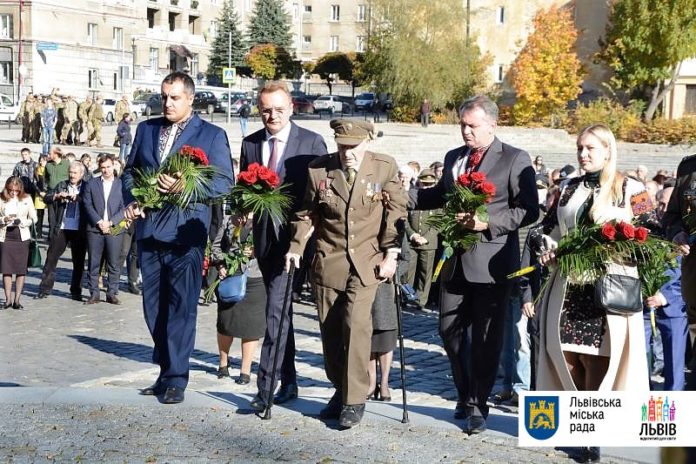 У Львові відзначили 76 річницю створення УПА (фото) У Львові відзначили 76 річницю створення УПА (фото)