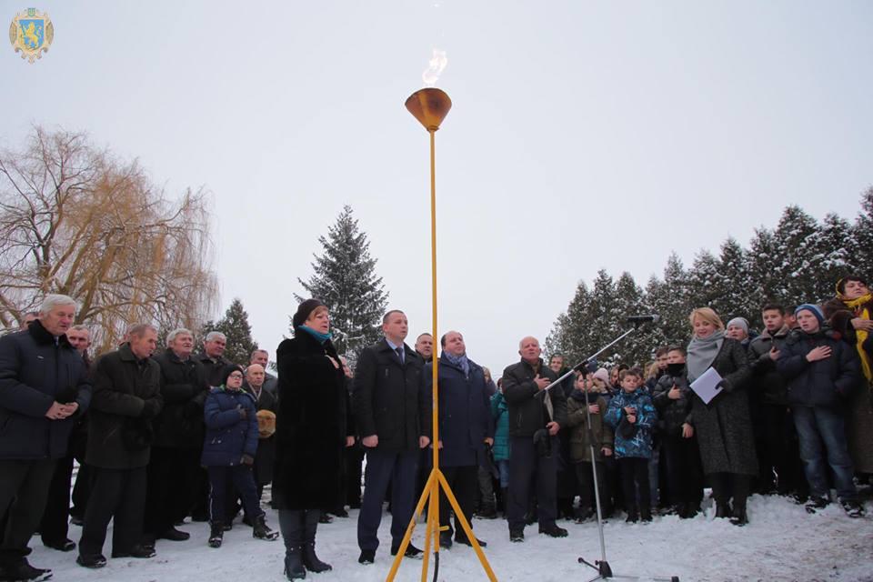 На Львівщині, в селі Лавриків, відкрили газопровід - 2