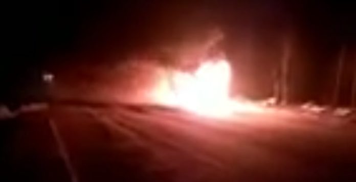 На Волині під час руху загорівся пасажирський автобус сполучення Київ-Варшава (відео) На Волині під час руху загорівся пасажирський автобус сполучення Київ-Варшава (відео)