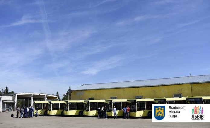 Львів отримав 136 нових автобусів Львів отримав 136 нових автобусів