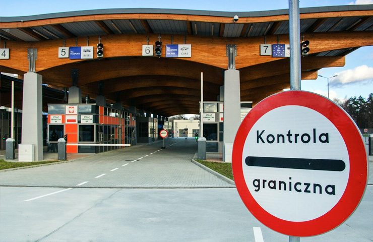 На кордоні з Польщею немає черг перед пунктами пропуску