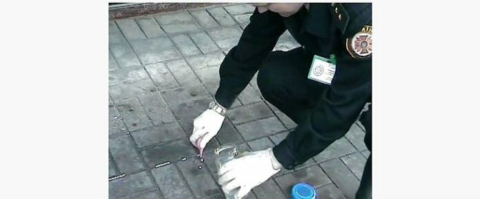 У центрі Львова розлили кілограм ртуті У центрі Львова розлили кілограм ртуті
