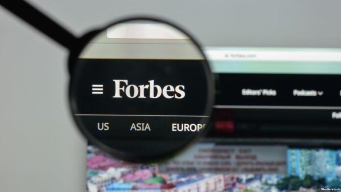 У свіжий рейтинг Forbes потрапили сім українців У свіжий рейтинг Forbes потрапили сім українців