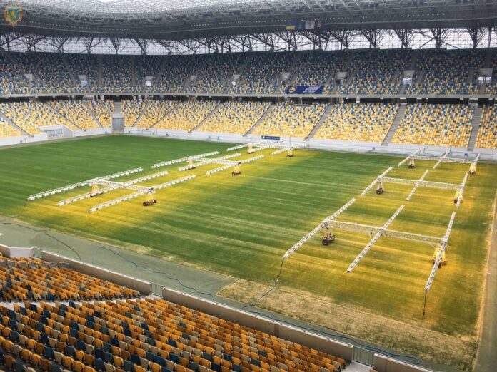 У Львові триває підготовка до футбольних кваліфікаційних матчів чемпіонату Європи У Львові триває підготовка до футбольних кваліфікаційних матчів чемпіонату Європи