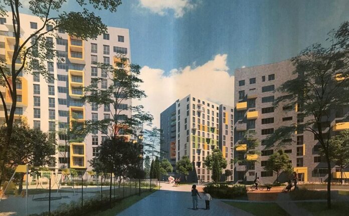 На вулиці Рудненській збудують дві житлові багатоповерхівки На вулиці Рудненській збудують дві житлові багатоповерхівки