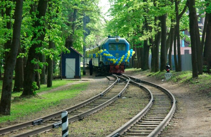 На вихідних у Львові запрацює дитяча залізниця На вихідних у Львові запрацює дитяча залізниця