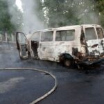 На Львівщині вщент згорів автомобіль (фото) - 3