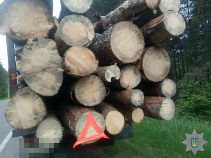 Львівські патрульні затримали чоловіка, що незаконно перевозив деревину Львівські патрульні затримали чоловіка, що незаконно перевозив деревину
