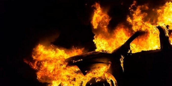 У Бориславі згорів автомобіль У Бориславі згорів автомобіль
