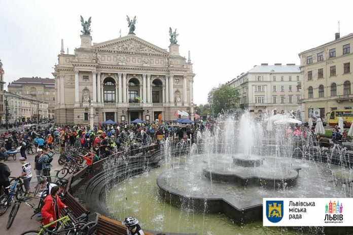 У Львові відзначили Всеукраїнський Велодень (фото) У Львові відзначили Всеукраїнський Велодень (фото)