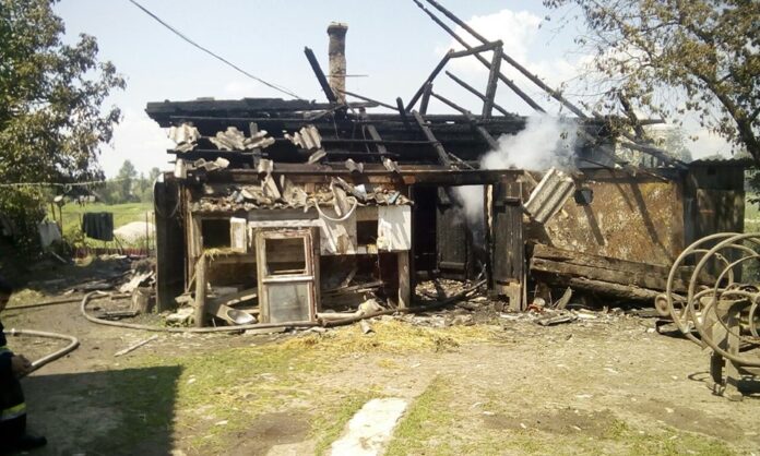 На Самбірщині вщент згорів житловий будинок На Самбірщині вщент згорів житловий будинок
