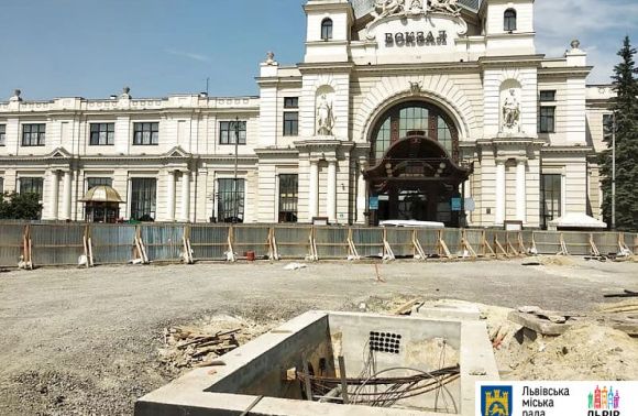Проект з реконструкції площі Двірцевої йде чітко за графіком — Львівська міськрада