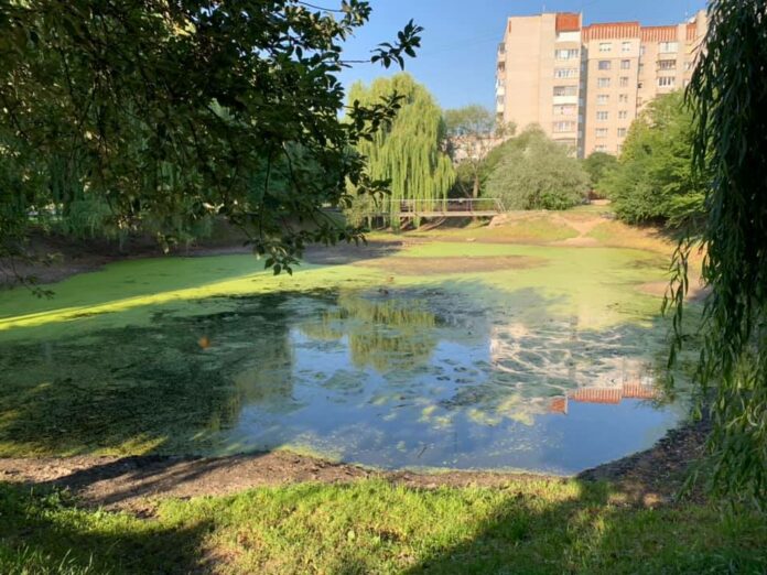 У Львові наповнюють водою озеро «Качки» (фото) У Львові наповнюють водою озеро «Качки» (фото)