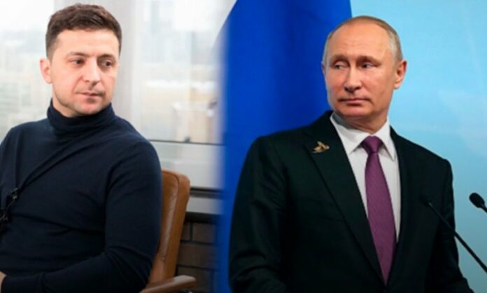Телефонна розмова Зеленського та Путіна: Пєсков розкрив деталі Телефонна розмова Зеленського та Путіна: Пєсков розкрив деталі