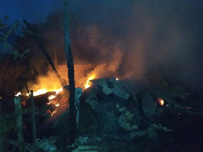 На Львівщині під час пожежі згоріла худоба і дві тонни сіна (фото) На Львівщині під час пожежі згоріла худоба і дві тонни сіна (фото)
