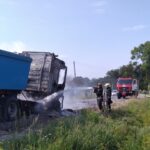 На Львівщині рятувальники ліквідували пожежу у вантажному автомобілі (фото) - 4