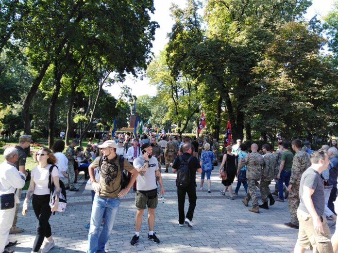 Як у Києві готуються до Параду захисників України (фото) Як у Києві готуються до Параду захисників України (фото)