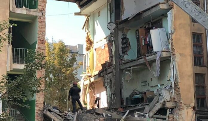 Обвал будинку в Дрогобичі не пов’язаний з вибухом газу Обвал будинку в Дрогобичі не пов’язаний з вибухом газу
