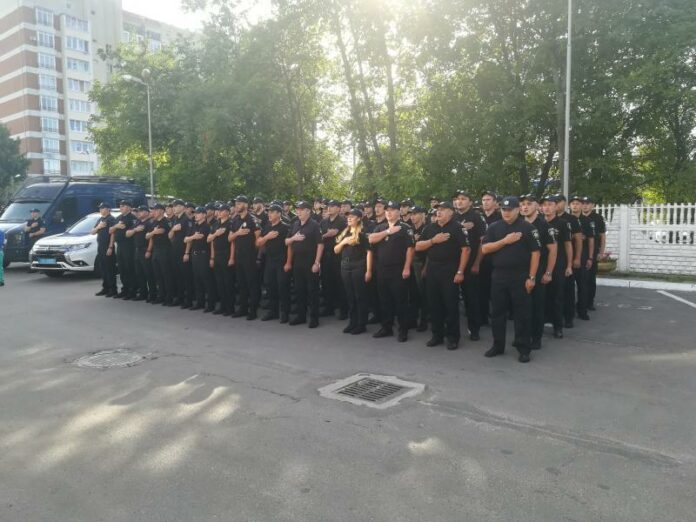 Як патрульна поліція Львова відзначила 4-ту річницю Як патрульна поліція Львова відзначила 4-ту річницю