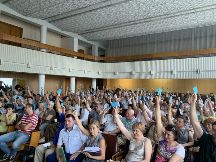 Львів’яни висловилися проти будівництва багатоповерхівки на вулиці Лазаренка Львів’яни висловилися проти будівництва багатоповерхівки на вулиці Лазаренка