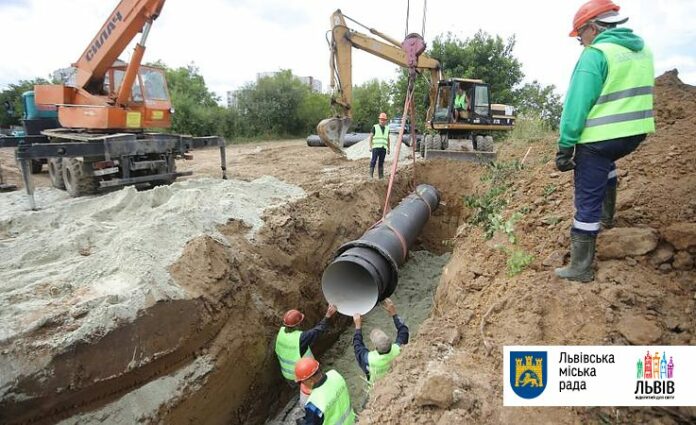 «Львівводоканал» оновлює магістральний водогін «Львівводоканал» оновлює магістральний водогін