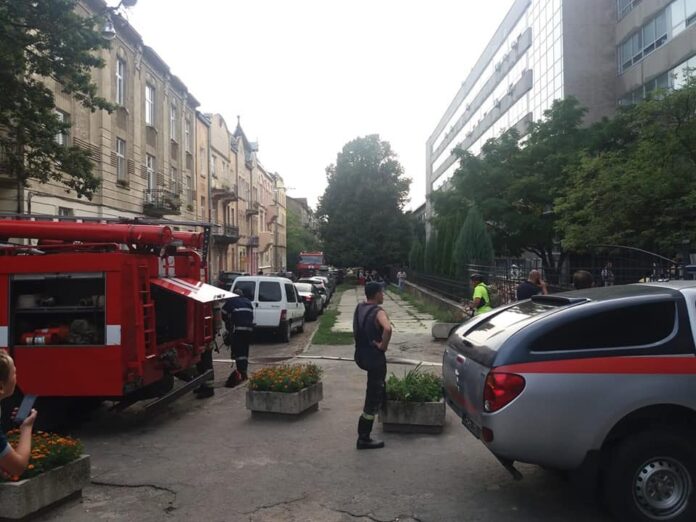 У Львові горів корпус університету У Львові горів корпус університету