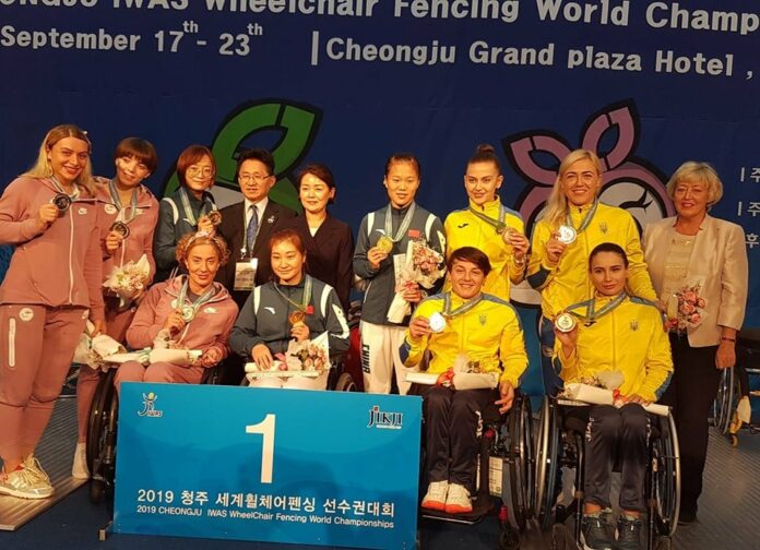 Спортсмени із Львівщини стали чемпіонами світу з фехтування на візках Спортсмени із Львівщини стали чемпіонами світу з фехтування на візках